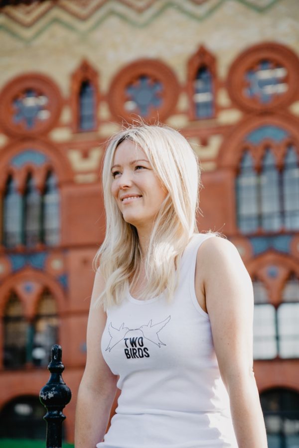 Two Birds Ladies Vests Lifestyle Shots