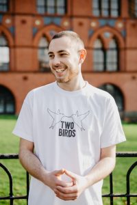 Two Birds Large Logo Tshirt Lifestyle