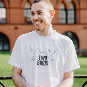 Two Birds Large Logo Tshirt Lifestyle