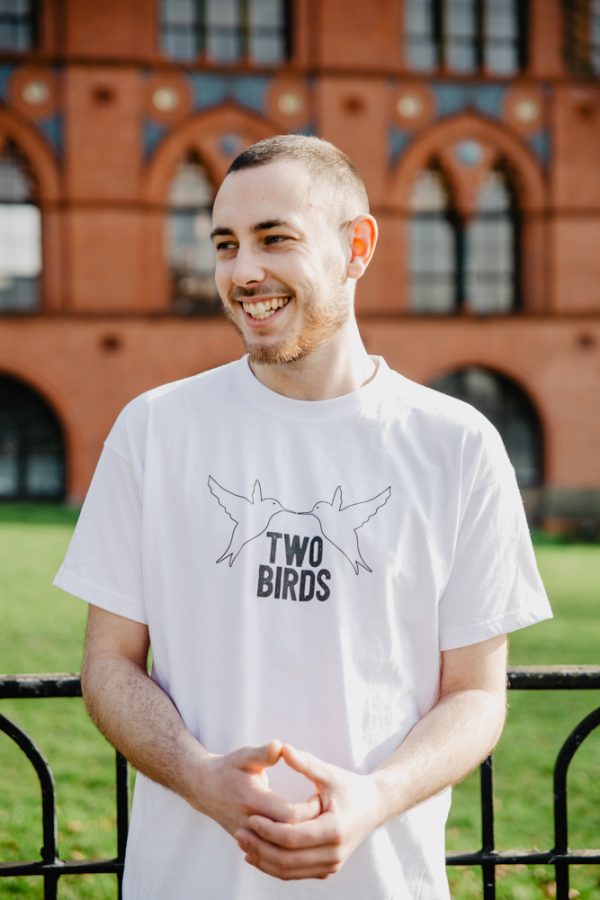 Two Birds Large Logo T-shirt - Two Birds Boutique Fitness