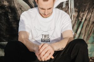 Two Birds Large Logo Tshirt Lifestyle