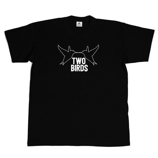 Two Birds Large Logo T-shirt - Two Birds Boutique Fitness