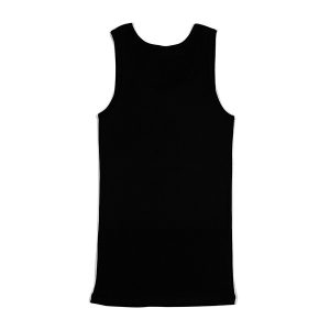 Two Birds Black Ladies Vest Back