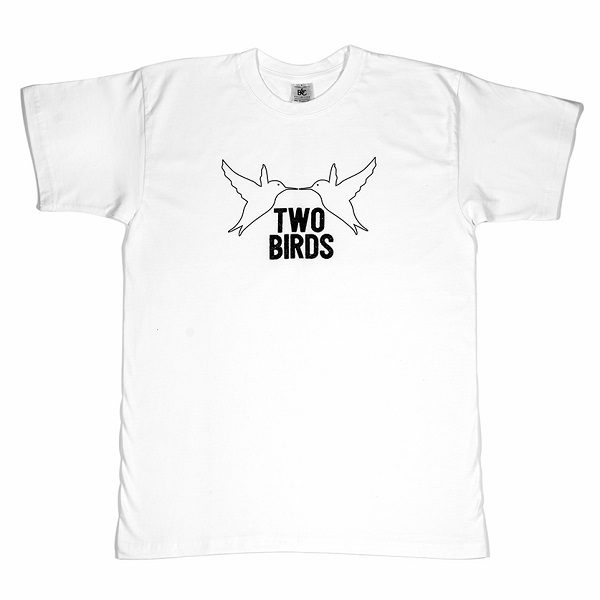 Two Birds Large Logo T-shirt - Two Birds Boutique Fitness