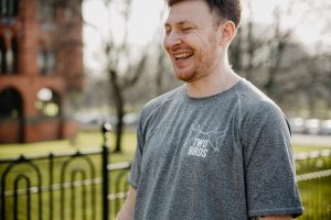 Two Birds Grey Venture T-shirt